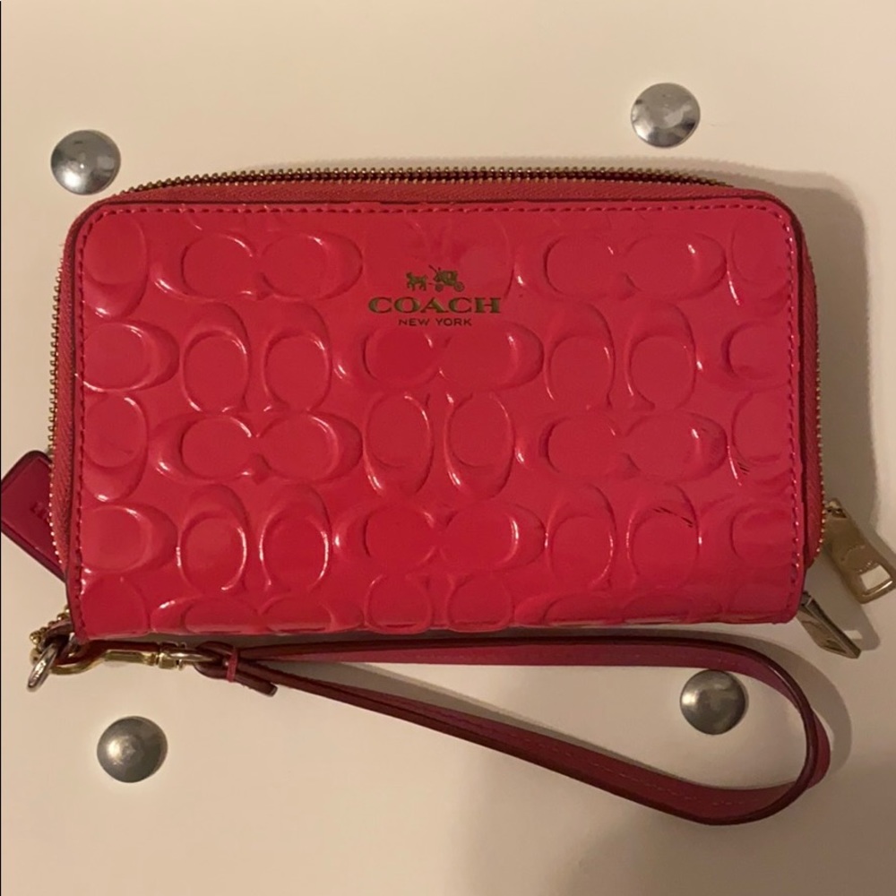 Coach wristlet